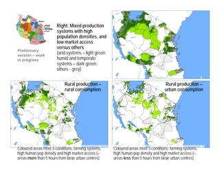 Targeting the dairy value chain for Tanzania: Mapping for site selection