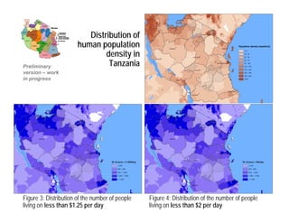 Targeting the dairy value chain for Tanzania: Mapping for site selection