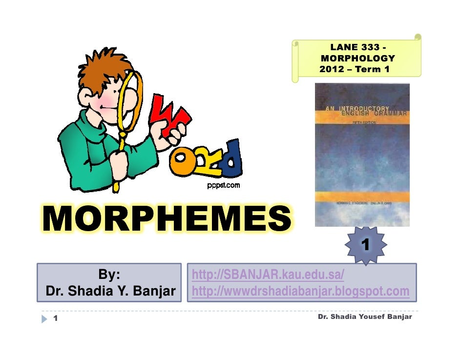 morphemes