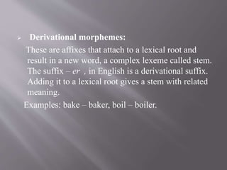 Morphemes 37 | PPT
