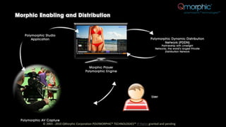 © 2003 - 2010 QMorphic Corporation POLYMORPHIC® TECHNOLOGIES™ IP Rights granted and pending
 