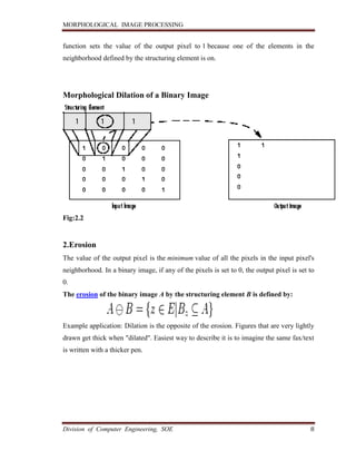Morphological Image Processing | PDF