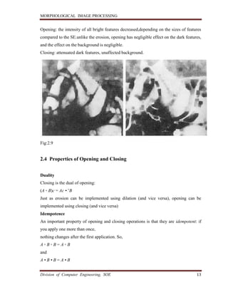Morphological Image Processing | PDF