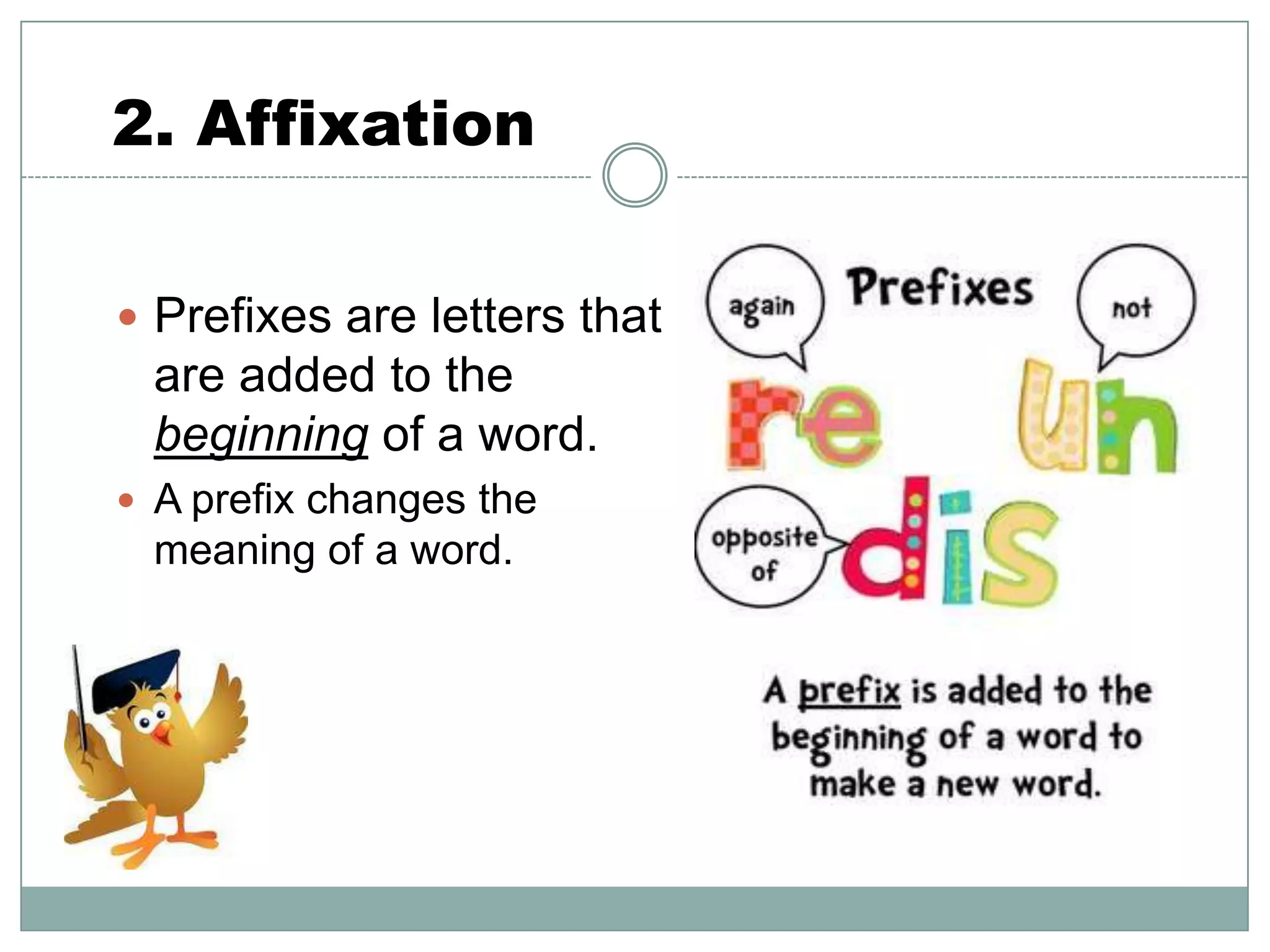 Morphological process | PPT