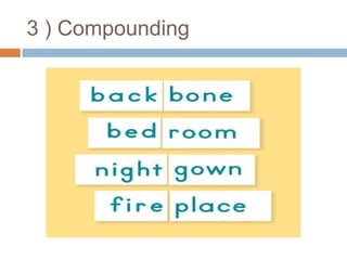 3 ) Compounding
 