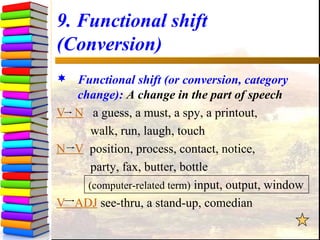 Functional Shift Operator Morphology | PPT
