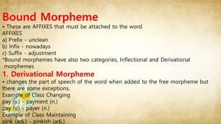 #Morphology# | PPT | Free Download