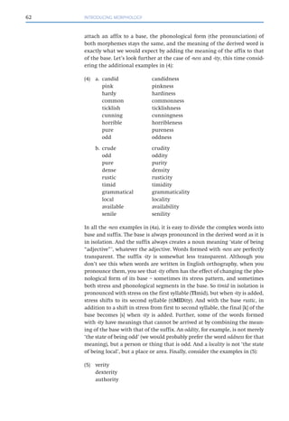 Comprehensive Introduction to Morphology: Word Formation and Linguistic ...