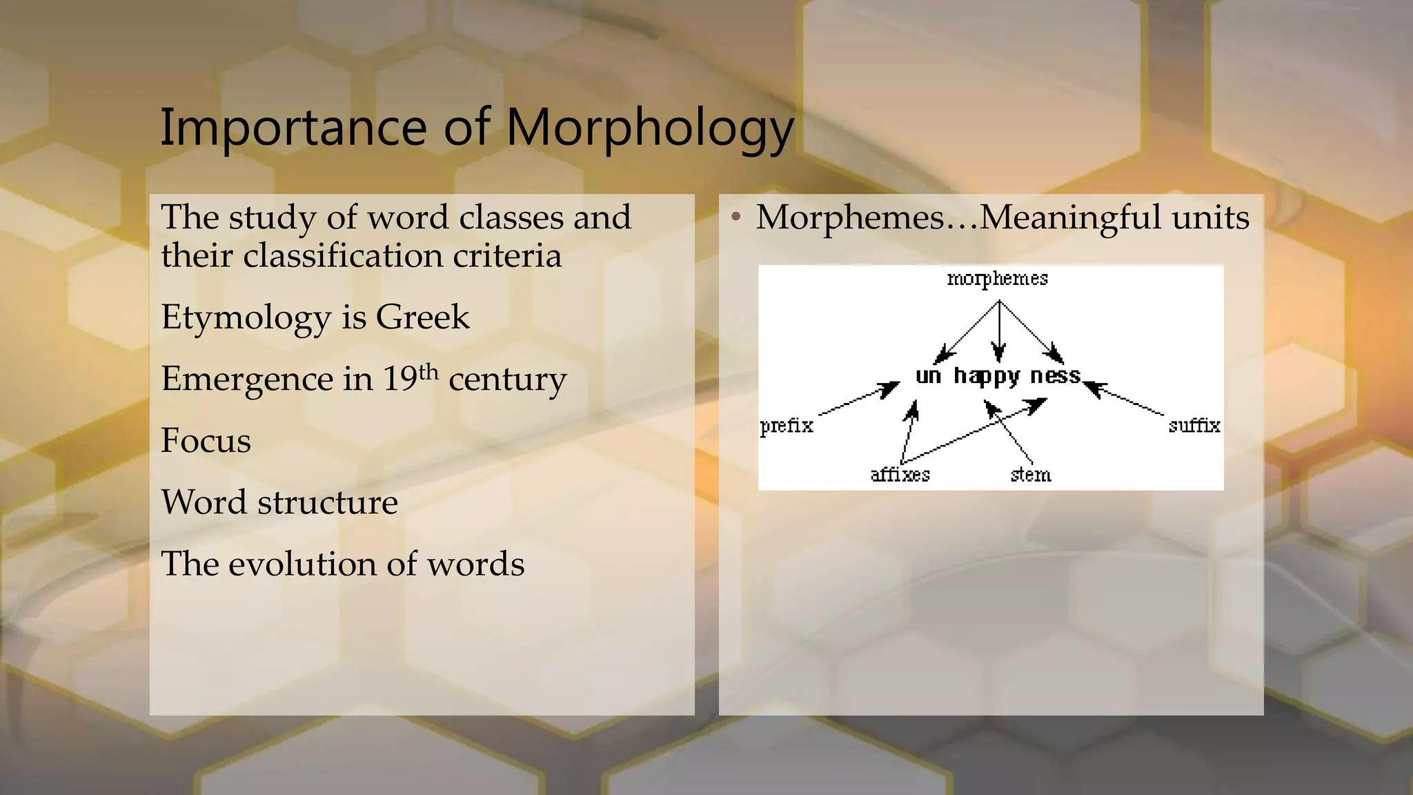 Morphology Subfield Of Linguistics Ppt Morphology Subfield Of Linguistics Ppt