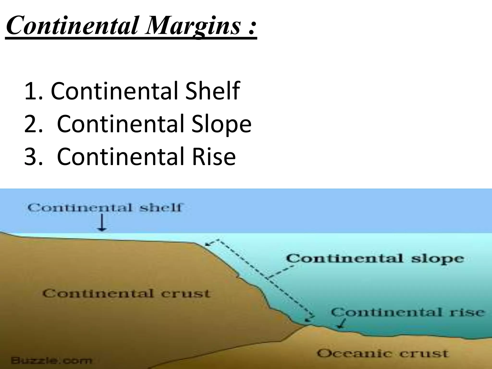 Types Ofcontinental Rice Morphology of ocean floor | PPTX