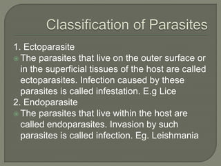 Parasite Def Morphology of protozoa | PPTX