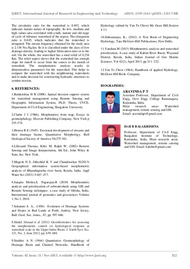 Phd thesis in watershed management