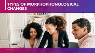 Morphophonemic Process Example Morphophonemic changes | PPTX