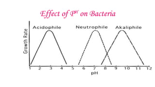 Effect of PH
on Bacteria
 