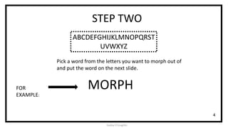 Morph transition in power point | PPTX