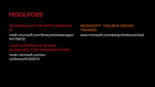 Metro Design Language | PPTX