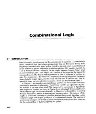 Morris mano  digital logic design