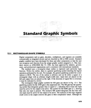 Morris mano  digital logic design