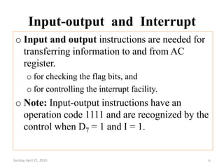 Basic Computer Organization and Design | PPTX