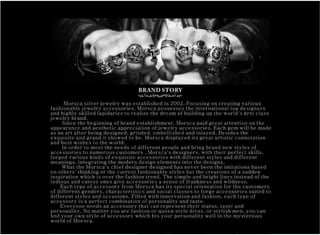 Morsca silver jewelry