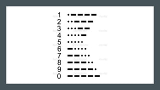 Morse code
