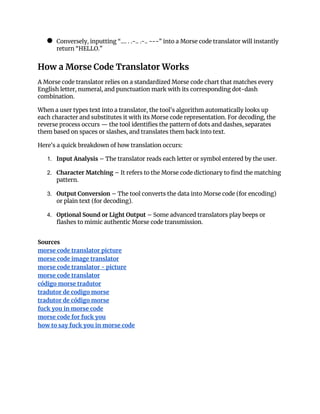 Morse Code Translator_ The Timeless Language of Dots and Dashes (2).docx