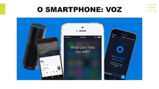 O SMARTPHONE: VOZ
 