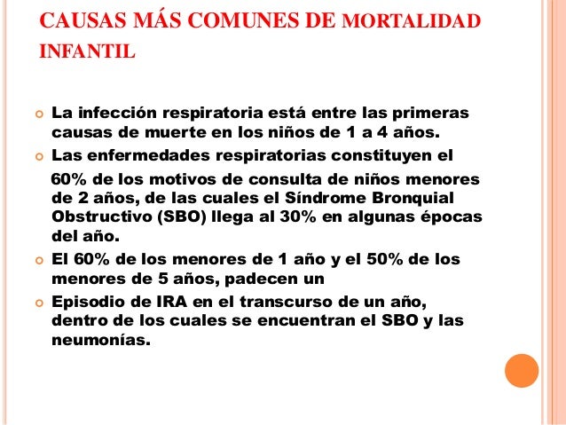 Mortalidad infantil diapositivas