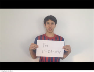 Friday, September 21, 12

 