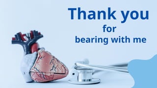 Thank you
for
bearing with me
 