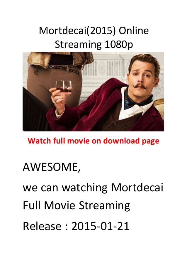 2015 Mortdecai