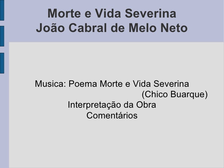 Morte e vida severina (jéssica)