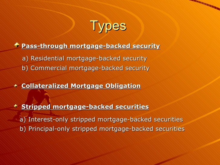 Mortgage Backed Security