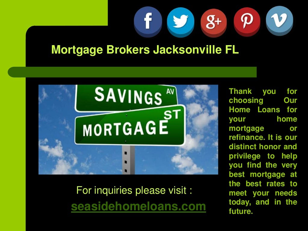 Mortgage brokers jacksonville fl