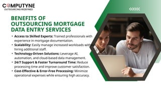 Mortgage Data Entry Services | Computyne | PPTX