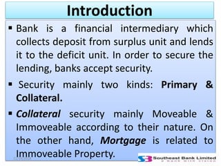 Mortgage formalities of collateral security, rigpa, redemption deed ...
