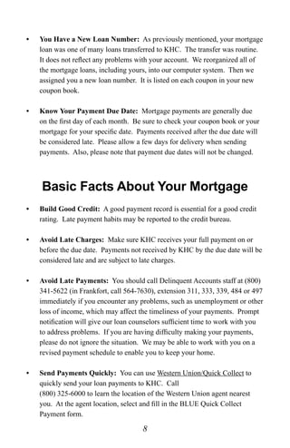 Mortgage Info