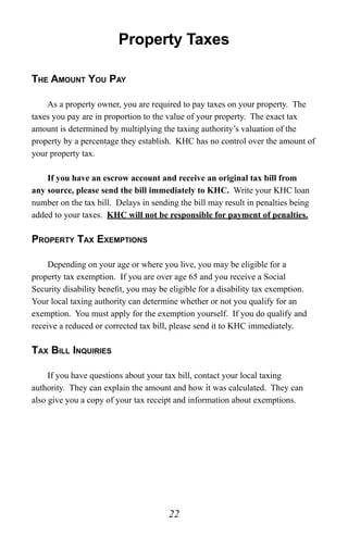 Mortgage Info