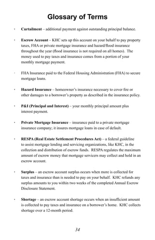 Mortgage Info