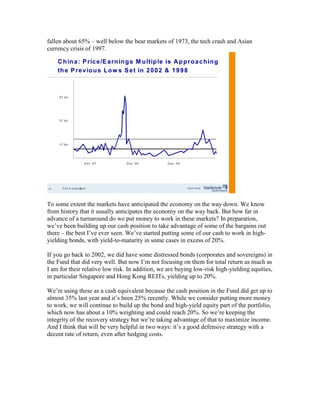 James Morton of Cundill Recovery Fund