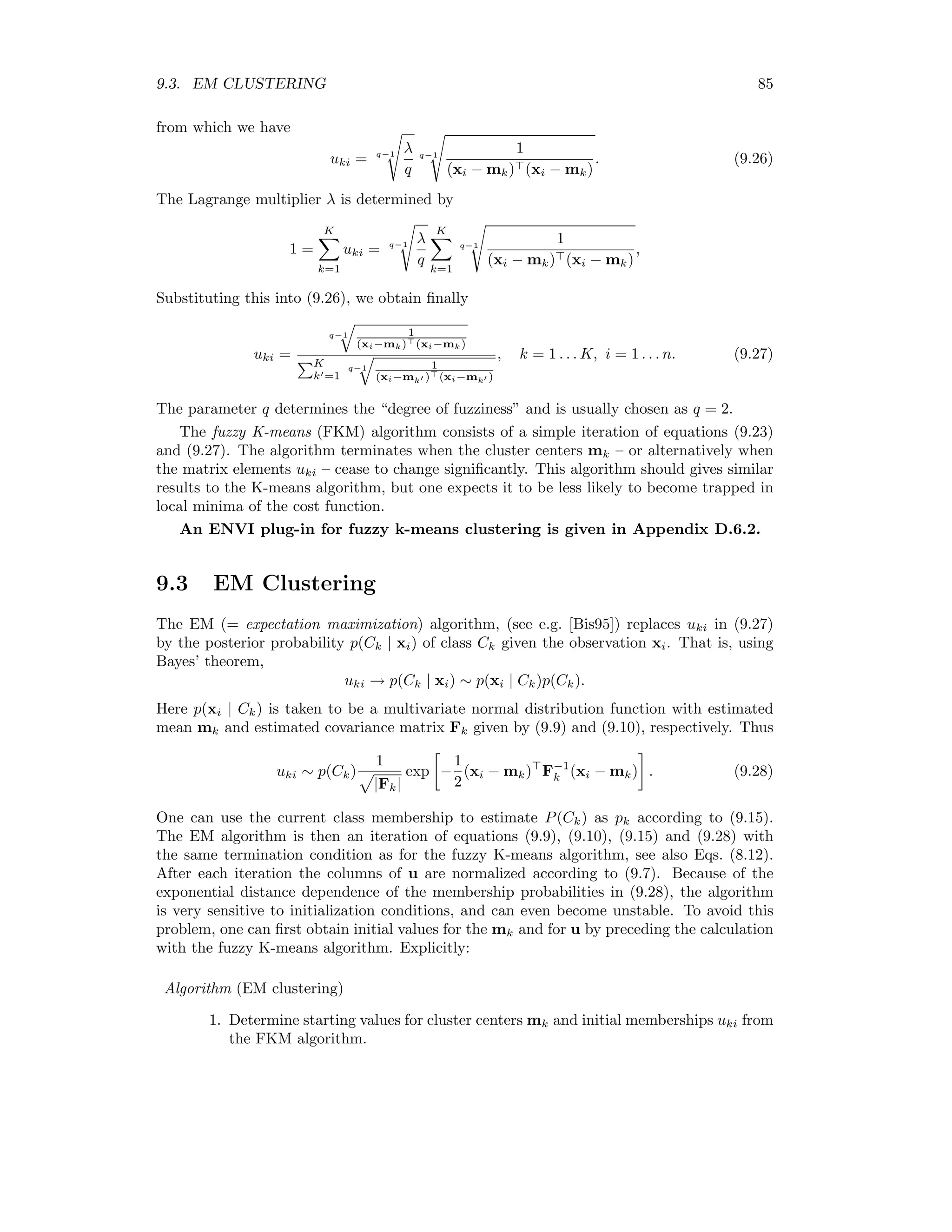 78 CHAPTER 8. CHANGE DETECTION homogeneous and can be approximated by linear functions. The critical aspect is the deter- mination of suitable time-invariant features upon which to base the normalization. As we have seen, the MAD transformation invariant to linear and aﬃne scaling. Thus, if one uses MAD for change detection applications, preprocessing by linear radiometric normal- ization is superﬂuous. However radiometric normalization of imagery is important for many other applications, such as mosaicing, tracking vegetation indices over time, supervised and unsupervised land cover classiﬁcation, etc. Furthermore, if some other, non-invariant change detection procedure is preferred, it must generally be preceded by radiometric normaliza- tion [CNS04]. Taking advantage of this invariance, one can apply the MAD transformation to select the no-change pixels in bitemporal images, and then used them for radiometric normalization. The procedure is simple, fast and completely automatic and compares very favorably with normalization using hand-selected, time-invariant features. An ENVI plug-in for radiometric normalization with the MAD transforma- tion is given in Appendix D.5.3. 