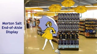 Morton Salt
End-of-Aisle
Display
 