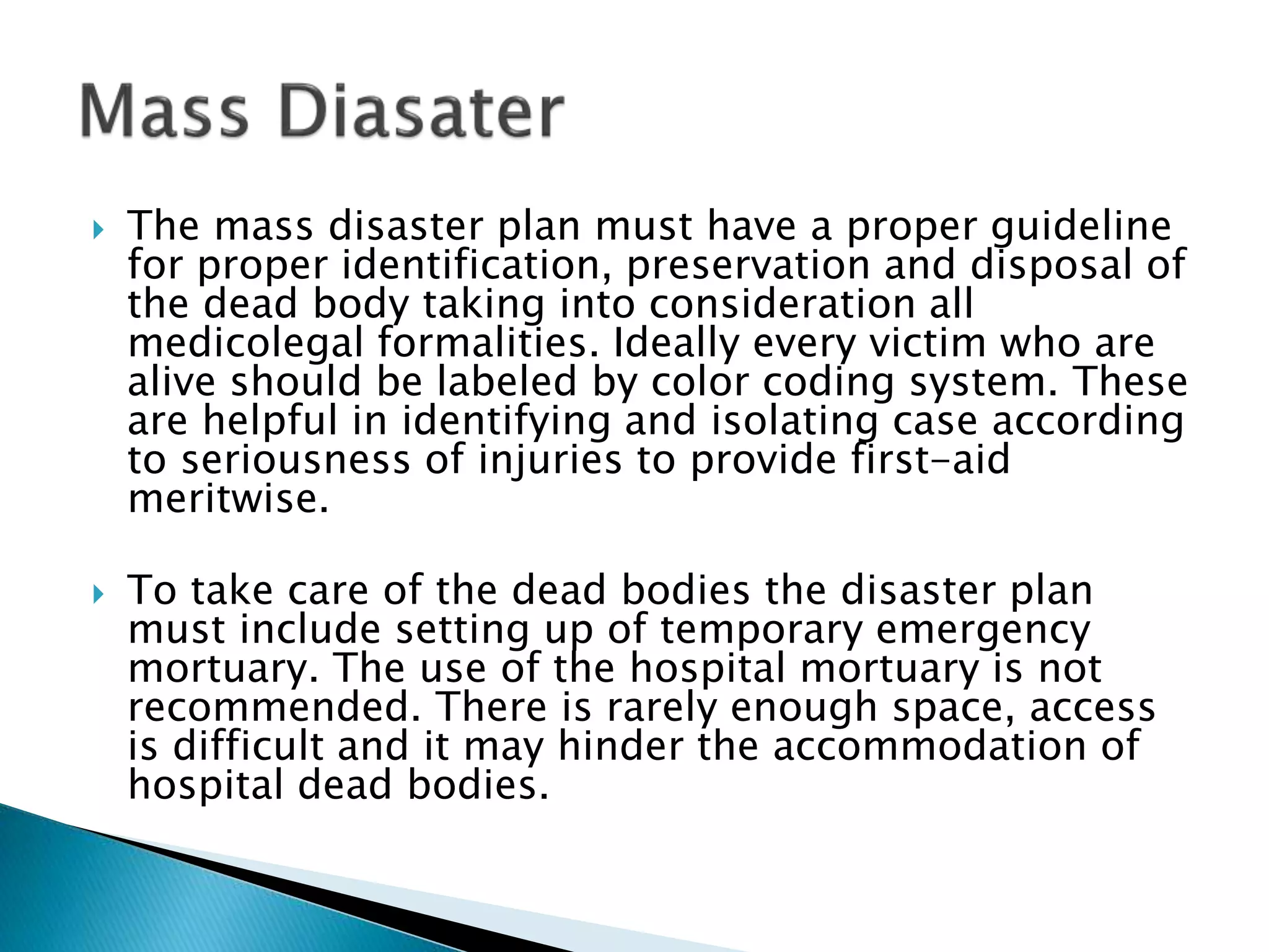 Mortuary service in hospital | PPTX