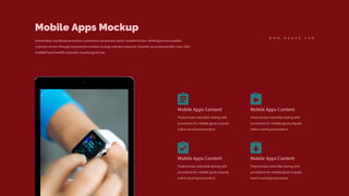 Mobile Apps Mockup
 