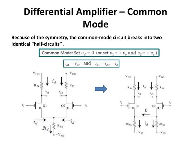[View 23+] Schematic Diagram Of Common Mode Differential Amplifier