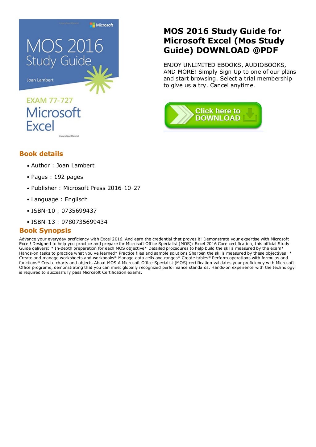 mos study guide for microsoft excel expert exam mo201 pdf mos study guide for microsoft excel expert exam mo201 pdf