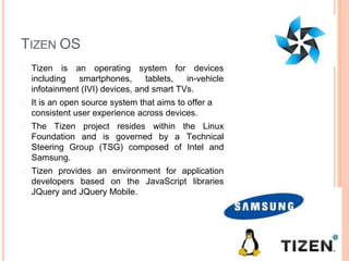Mobile Operating System | PPTX | Operating Systems | Computer Software ...