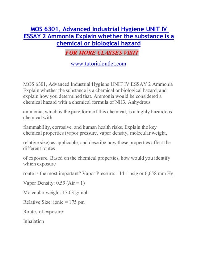 Biological hazard essay 05 picture