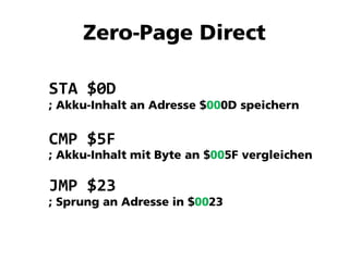 STA $0D

CMP $5F

JMP $23
 