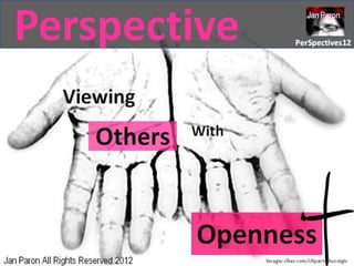 M.O.S.A.I.C. Church Series, Pt. 3: Perspective (PerSpectives 12)
